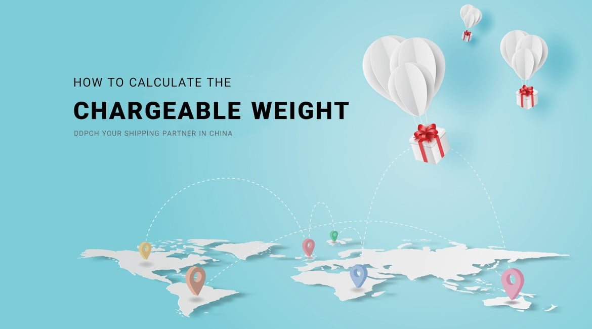 How to calculate the chargeable weight for air freight service