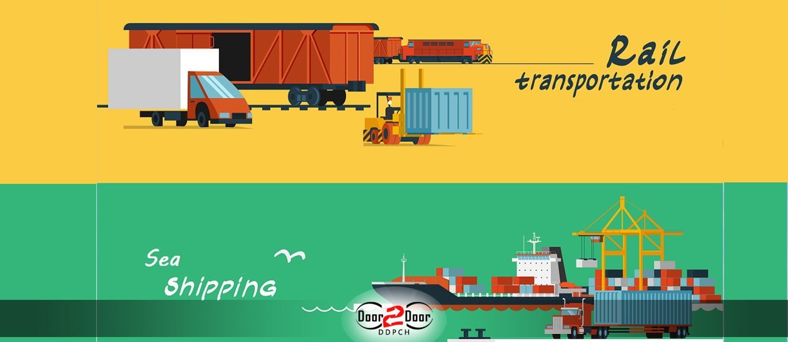 Rail freight transport VS Sea freight transport | full review