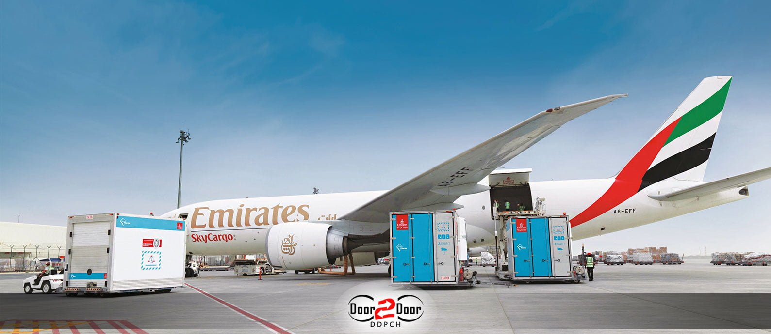 Air freight rates from China to the UAE